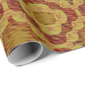 Muster der Feuerring-Liebe Geschenkpapier (Rolleneckpunkt)