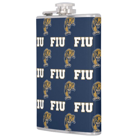 Muster der FIU-Panther Flachmann (Links)