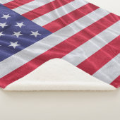 Muster der Flagge der Vereinten Staaten auf der Te Sherpadecke (3/4)