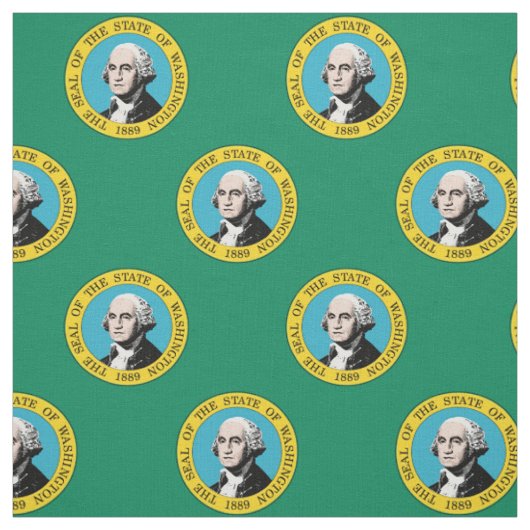 Muster der Flagge des Staates Washington Stoff (Muster)