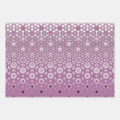 Muster der floralen Metamorphose Geschenkpapier Set (Vorderseite)