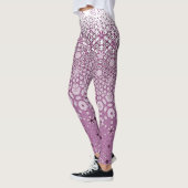 Muster der floralen Metamorphose Leggings (Links)