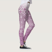 Muster der floralen Metamorphose Leggings (Rechts)