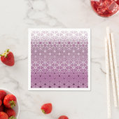 Muster der floralen Metamorphose Serviette (Beispiel)
