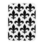 Muster der französischen Lilie Magnet (Vertikal)