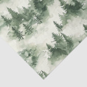 Muster der französischen Toilbaumen Seidenpapier (Detail)