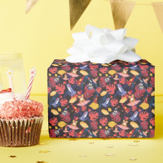 Muster der Frösche Geschenkpapier (Geburtstagsparty)