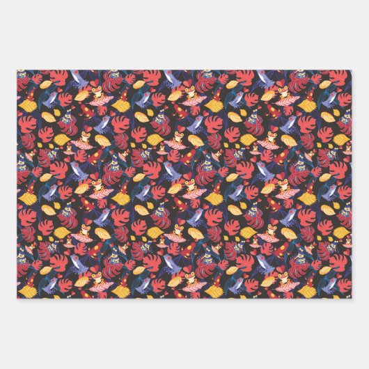 Muster der Frösche Geschenkpapier Set (Vorderseite 2)