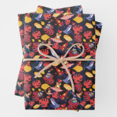 Muster der Frösche Geschenkpapier Set (Beispiel)