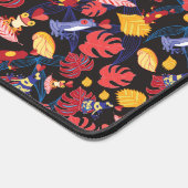 Muster der Frösche Schreibtischunterlage (Ecke)