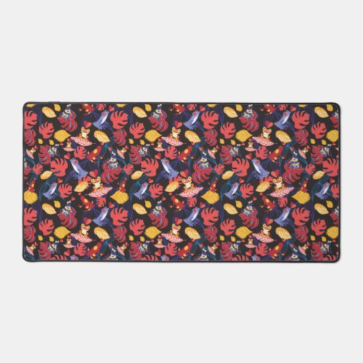 Muster der Frösche Schreibtischunterlage (Vorderseite)