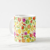 Muster der Fruchtdoodle Kaffeetasse (Vorderseite Links)