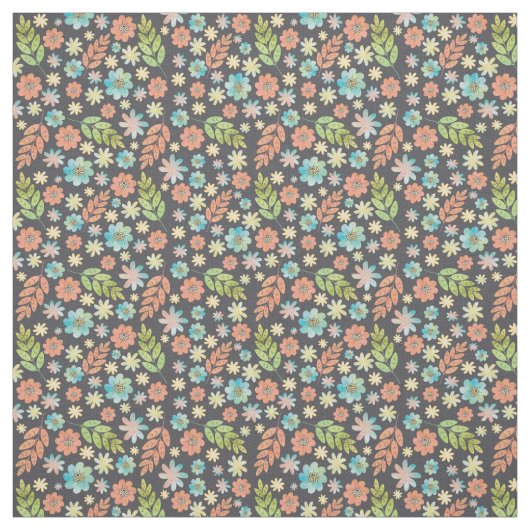 Muster der Frühlingsflora Stoff (Muster)