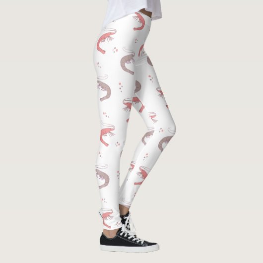 Muster der Garnelen Leggings (Rechts)