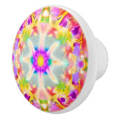 Muster der Gefärbte Krawatte von Soft Spring Pasto Keramikknauf (Rechts)