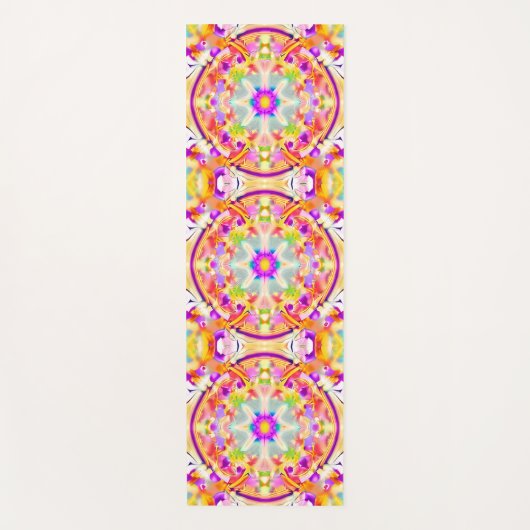 Muster der Gefärbte Krawatte von Soft Spring Pasto Yogamatte (Vorderseite)