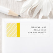 Muster der gelben Streifen (Insitu)