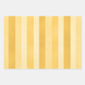 Muster der gelben Textur Geschenkpapier Set (Vorderseite)