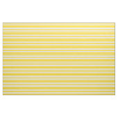 Muster der gelben und beigefarbenen Linien Stoff (Fat Quarter (45,7 x 55,9 cm))
