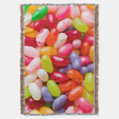 Muster der Geleebonbons Decke (Vorderseite Vertikal)