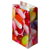 Muster der Geleebonbons Kleine Geschenktüte (Vorderseite Schrägansicht)