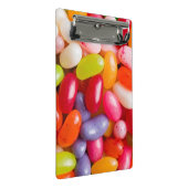Muster der Geleebonbons Mini Klemmbrett (Schrägansicht)