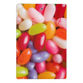 Muster der Geleebonbons Mini Klemmbrett (Rückseite)