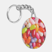 Muster der Geleebonbons Schlüsselanhänger (Vorderseite links)