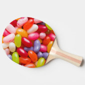 Muster der Geleebonbons Tischtennis Schläger (Seitenansicht)