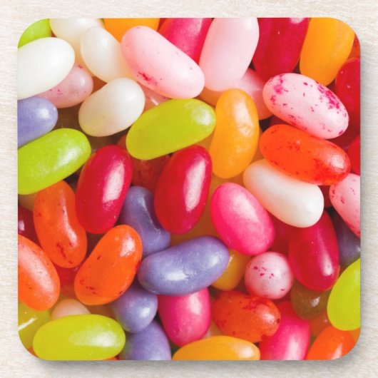 Muster der Geleebonbons Untersetzer (Vorderseite)