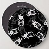 Muster der Generation X Button (Vorne & Hinten)