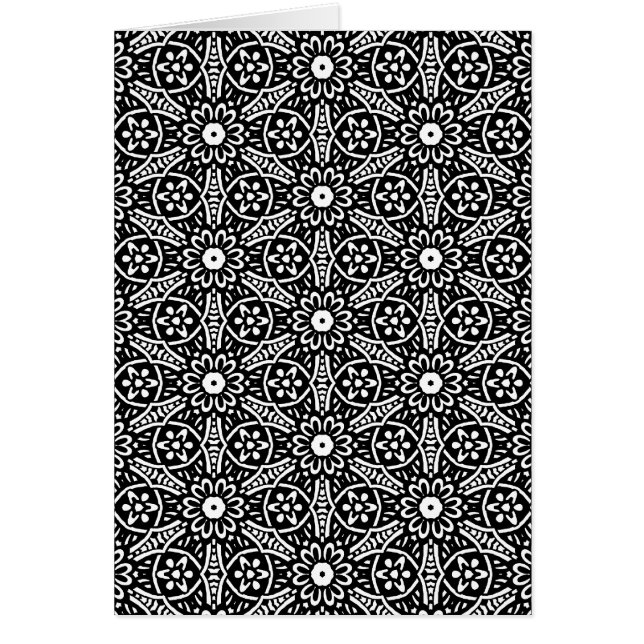 Muster der geometrischen Blume (Vorne)