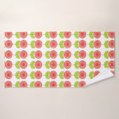 Muster der geometrischen Blume Badehandtuch (Badehandtuch)