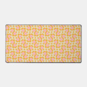 Muster der geometrischen Blume des Mittelkreises Schreibtischunterlage (Vorderseite)