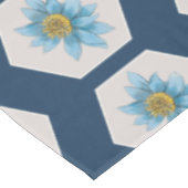 Muster der geometrischen Blume Tischdecke (Schrägansicht)