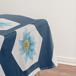 Muster der geometrischen Blume Tischdecke