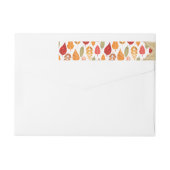 Muster der gestrichenen Herbstleaves (Rückseite)