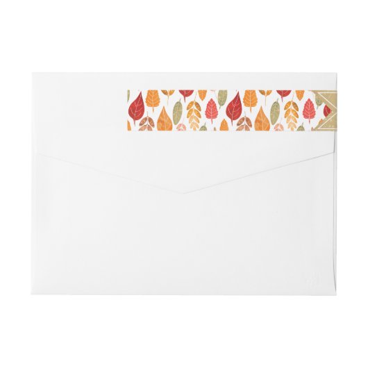 Muster der gestrichenen Herbstleaves (Rückseite)