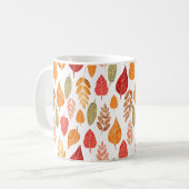 Muster der gestrichenen Herbstleaves Kaffeetasse (Vorderseite Links)
