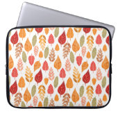 Muster der gestrichenen Herbstleaves Laptopschutzhülle (Vorderseite)