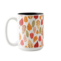 Muster der gestrichenen Herbstleaves