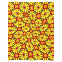 Muster der goldenen Blume