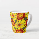 Muster der goldenen Blume Milchtasse (Rechte Ecke)