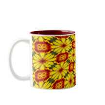 Muster der goldenen Blume