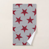 Muster der goldenen Sterne 11 Badhandtuch Set (Handtuch)