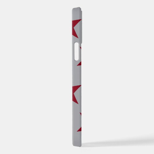 Muster der goldenen Sterne 11 iPhone Hülle (Rechte Seite)