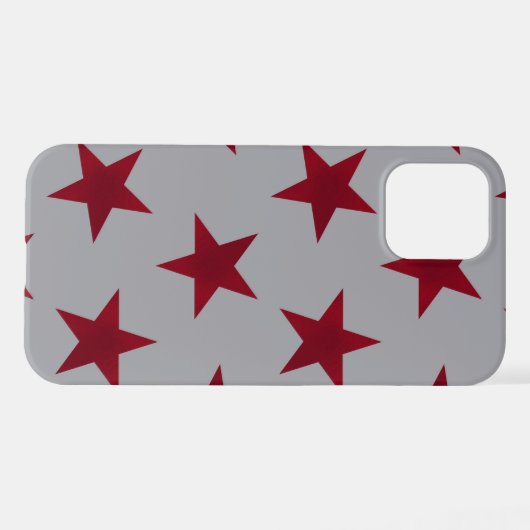 Muster der goldenen Sterne 11 iPhone Hülle (Rückseite (Horizontal))