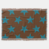 Muster der goldenen Sterne 16 Decke (Vorderseite)