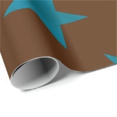 Muster der goldenen Sterne 16 Geschenkpapier (Rolleneckpunkt)