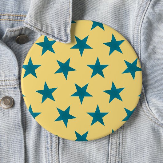 Muster der goldenen Sterne 18 Button (Beispiel)